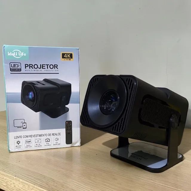 Projetor HY320 Android 11 Wi-Fi 6 Bluetooth 5.0 - Foto 4