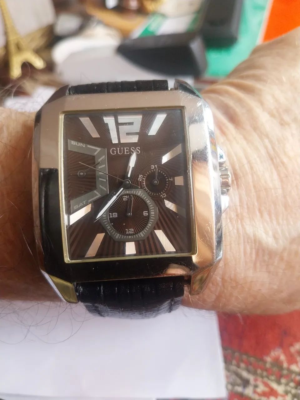 GUESS STEEL RETANGULAR - Foto 5