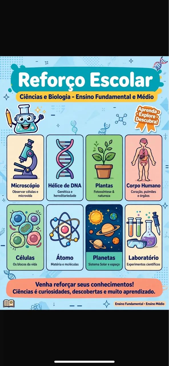 Reforço biologia e ciências 