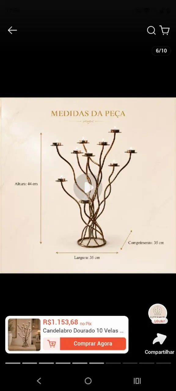 Peças decorativas  - Foto 4
