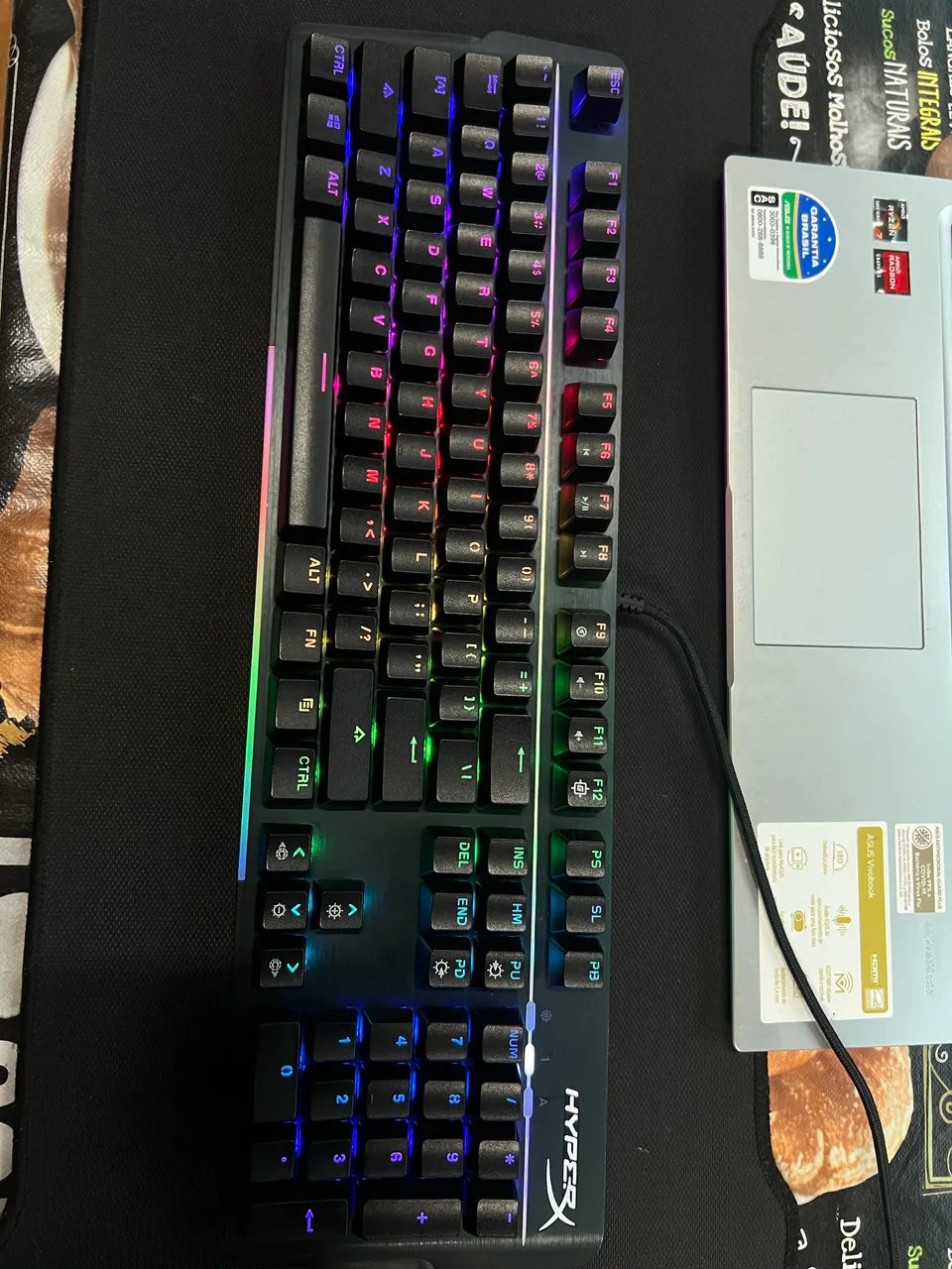 Teclado Mecânico Gamer HyperX Alloy FPS Pro RGB Original Switch Red