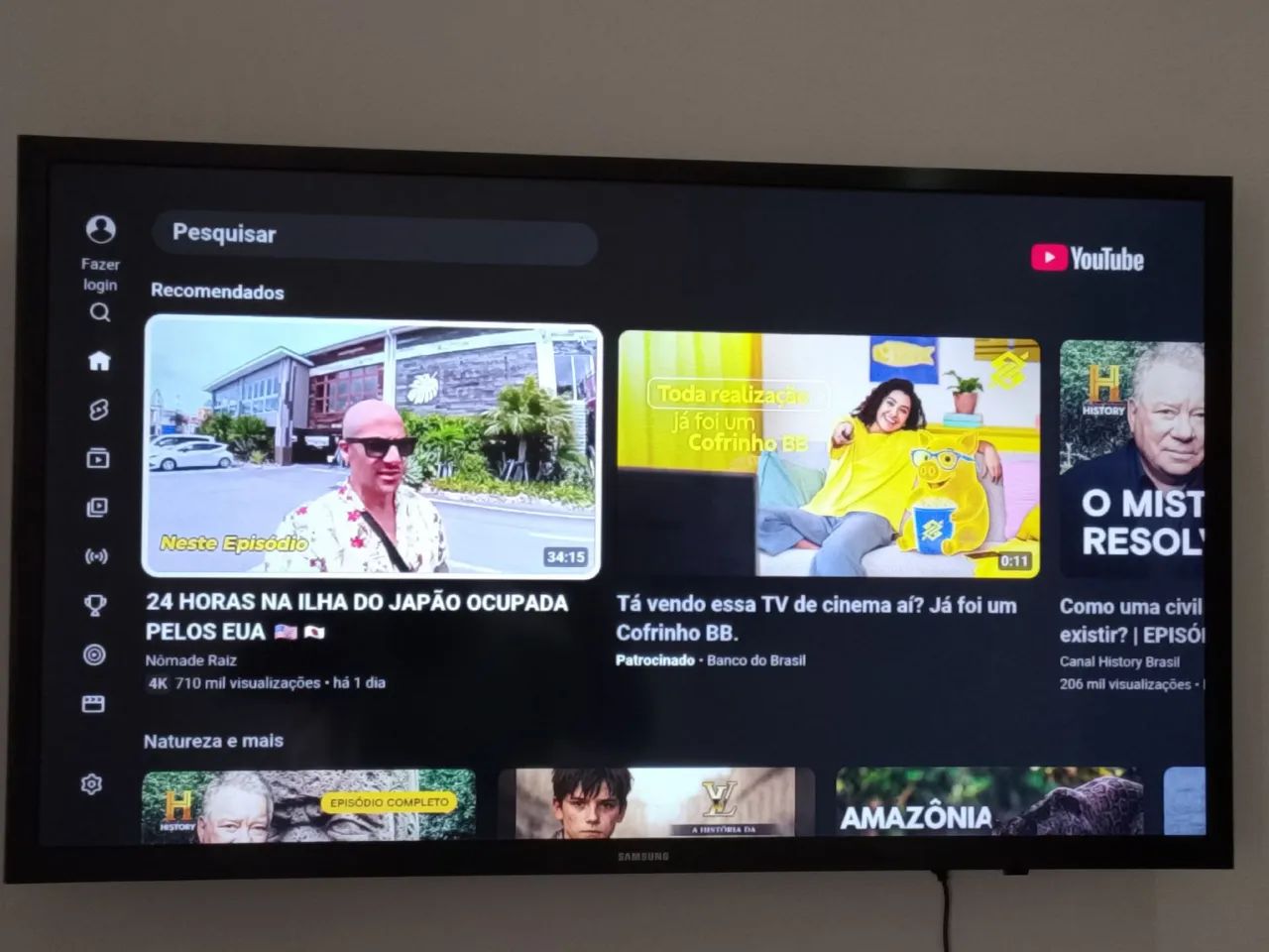 TV 32", Samsung, Smart. Novinha!  - Foto 3