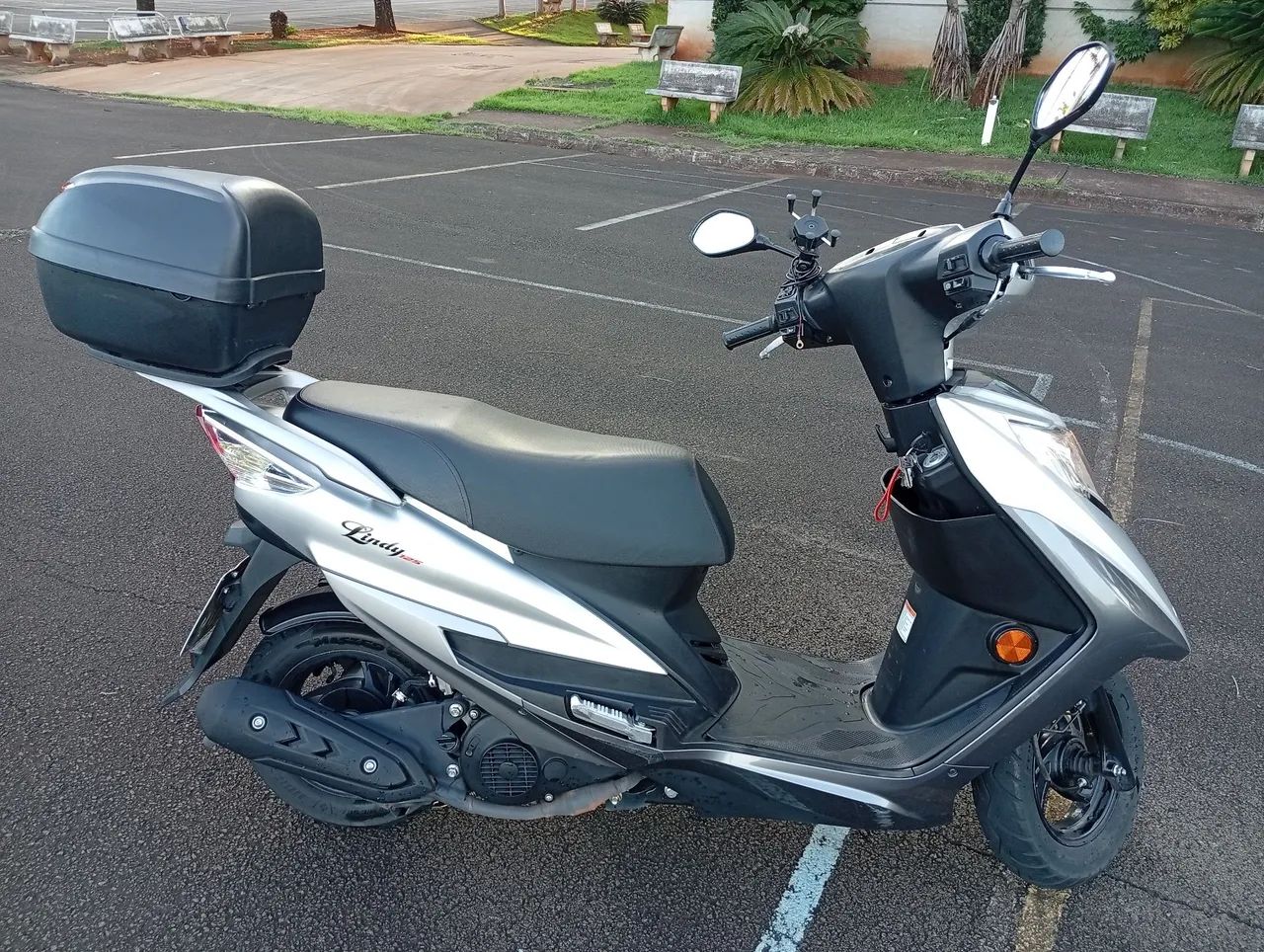 Haojue Lindy 125c parcelo no cartão  - Foto 5