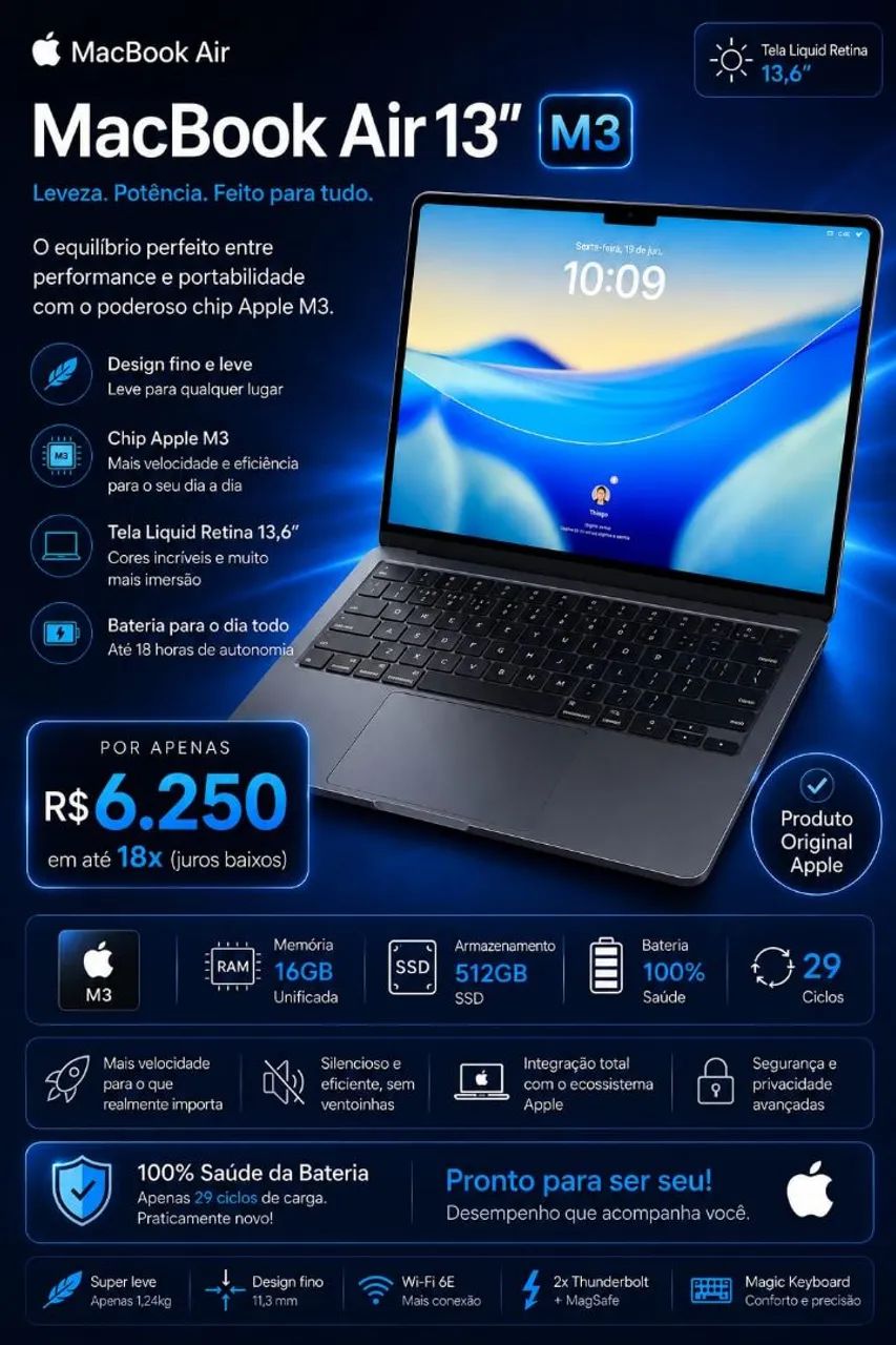 MacBook Air 13 M3 - Foto 4
