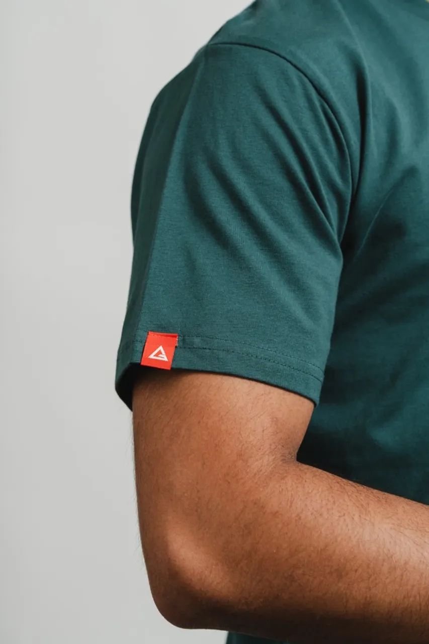 Camiseta Gracie Barra Legacy Shadow - Verde - Foto 3