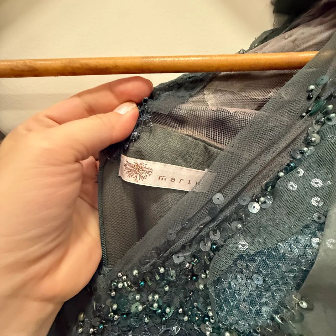 Vestido seda gala marca Martu  - Foto 4