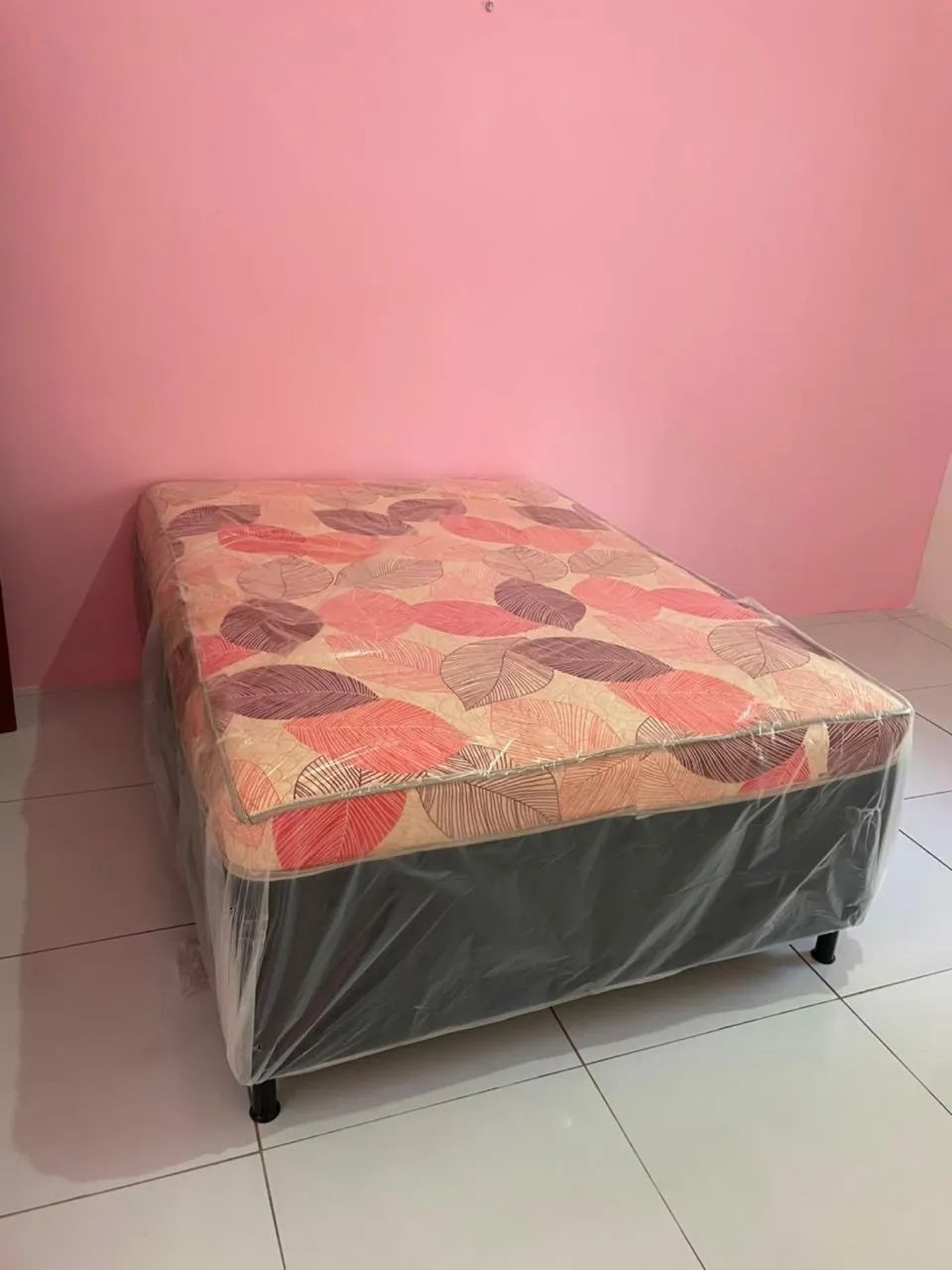 Cama de casal molas ensacadas 