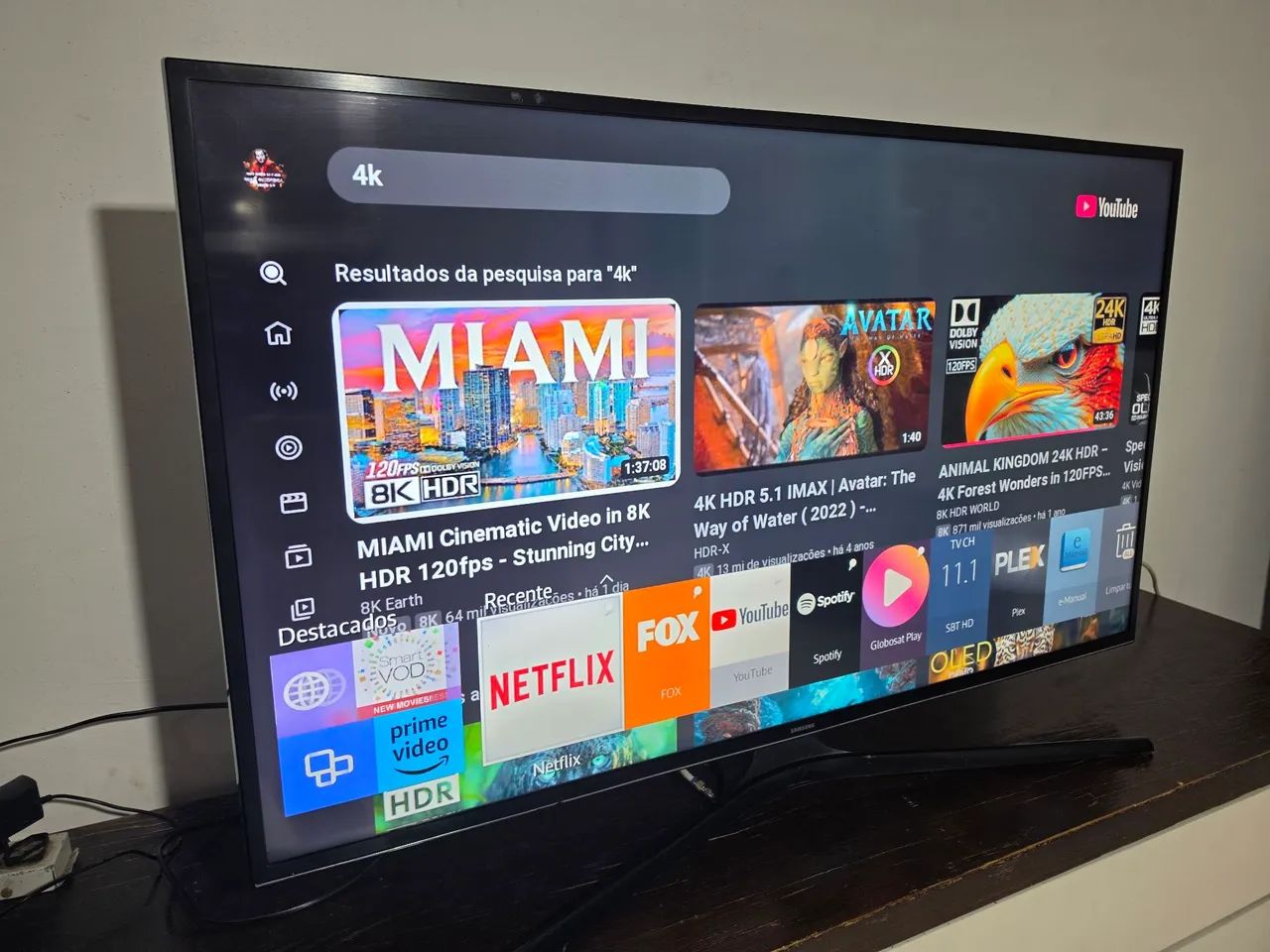 Tv sansung smart 4k 48 polegadas 