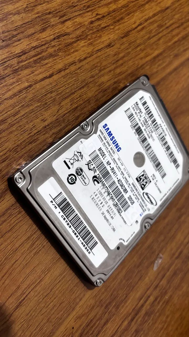 hd da samsung 320 com windows 10 e office 2024 ( excelente estado ) 