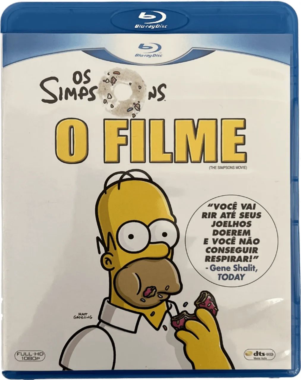 Nosso Lar e Os Simpsons - Filme em Blu-ray 