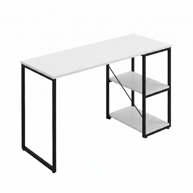 Mesa Industrial MDF e Ferro com 2 estantes