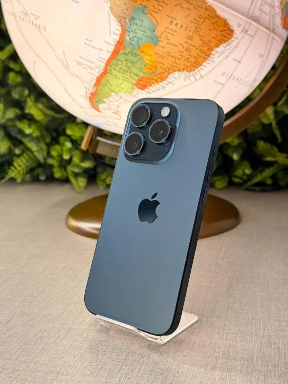 iPhone 15 Pro 128GB - Lindo demais, todo original - Até 18x