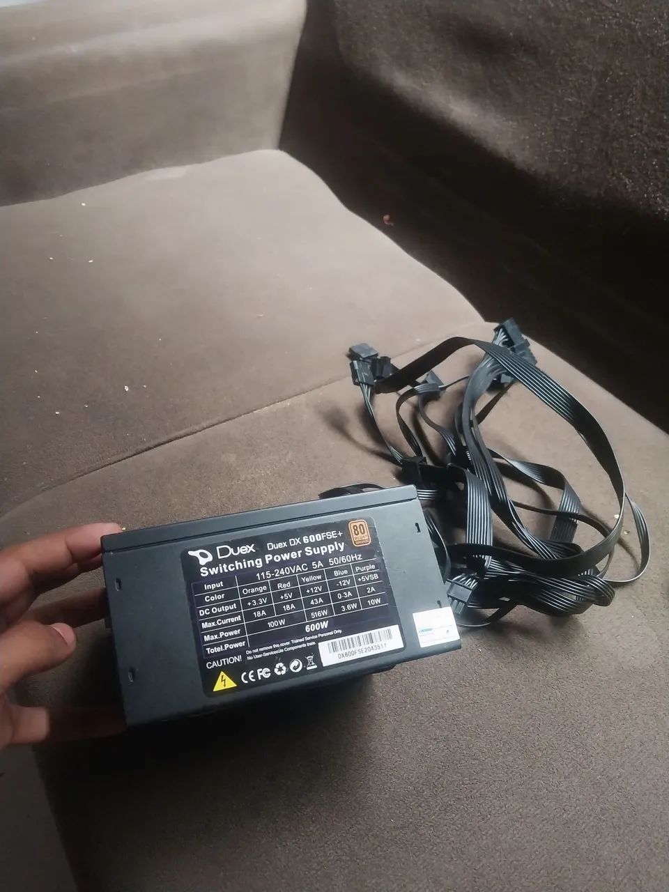 fonte 600w duex
