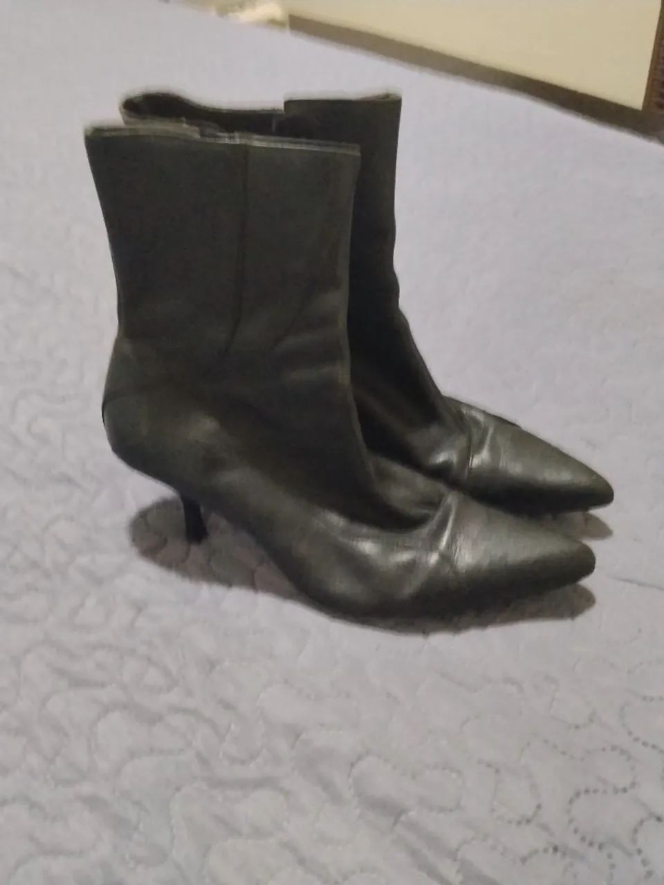 Bota de couro 35