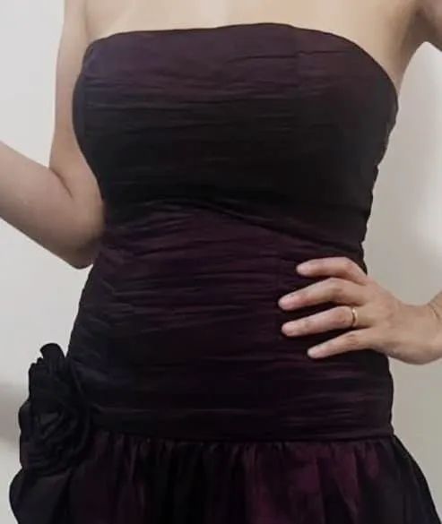 Oportunidade Vestido Festa Drapeado com Echarpe  - Foto 4