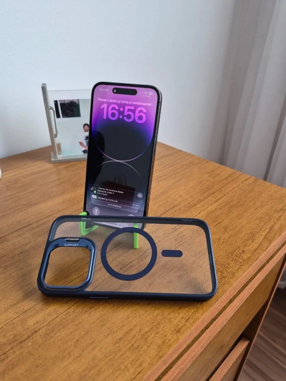 IPHONE 14 PRO-MAX NA COR ROXA 256 MEMORIA. - Foto 2