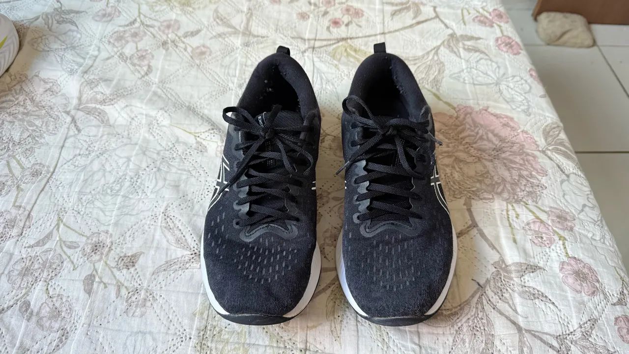 Tênis Asics n.41 preto - Foto 2