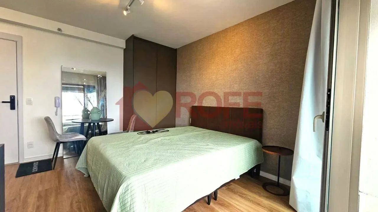 Prédio Novo! Stúdio com 30m² - Moema