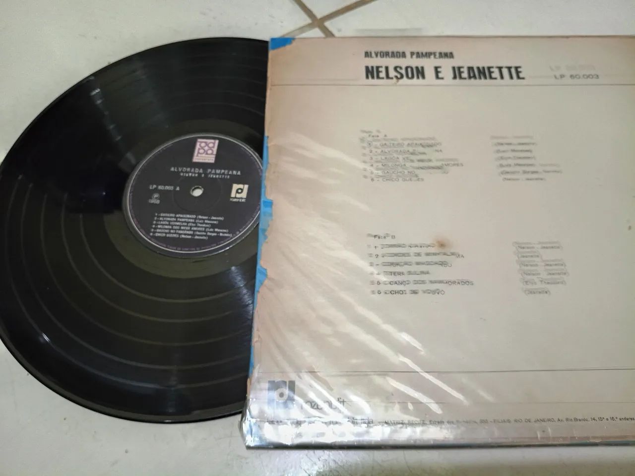 Lp música gaúcha Nelson e Jeanette  - Foto 3