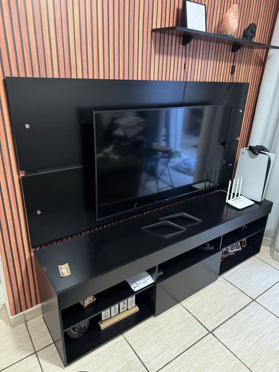 Vendo Rack com Painel para TV até 65 Polegadas