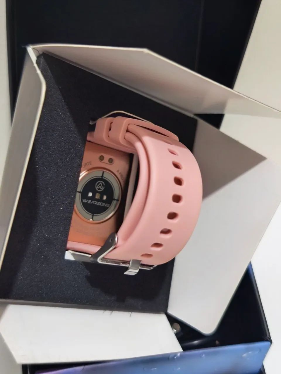 Smartwatch EASY WEARZONE Rosa a prova d'água  - Foto 4