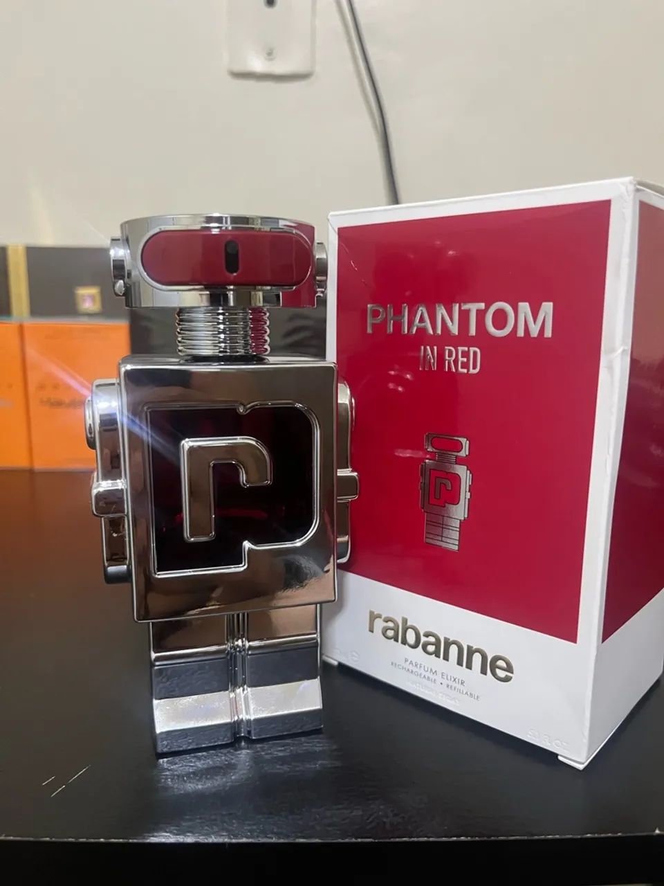 Lote de Perfumes Rabanne Phantom e Phantom in Red Elixir Parfum - Foto 2