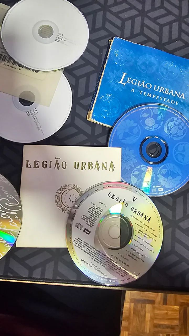 LEGIÃO URBANA 5 ALBUNS EM CD  - Foto 2