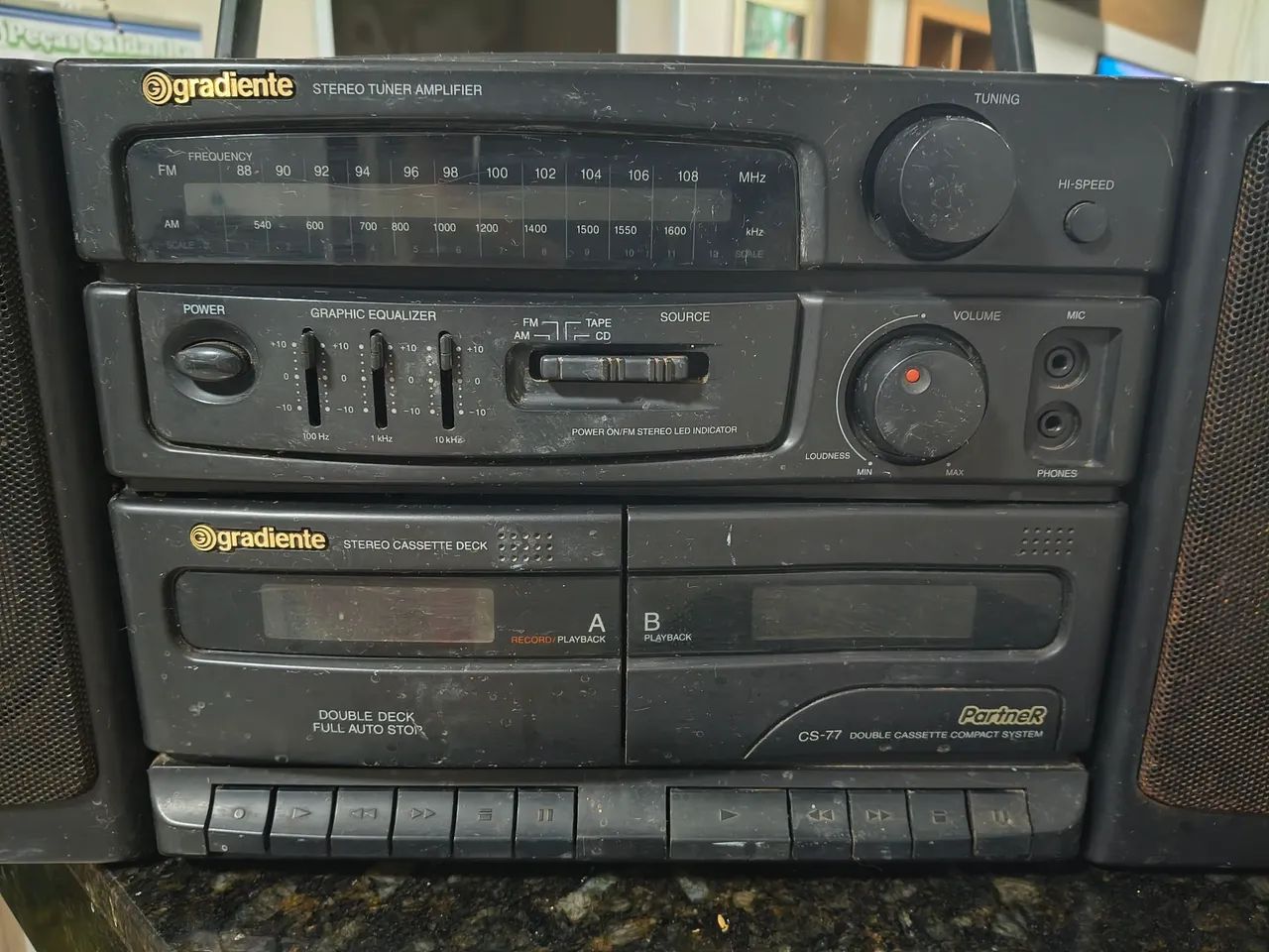 Rádio boombox Gradiente CS77 - Foto 5