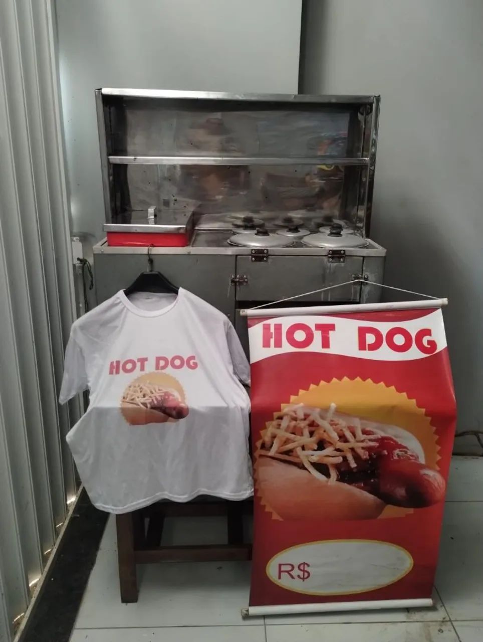 Empresa Móvel Hot Dog para Carro - Foto 2
