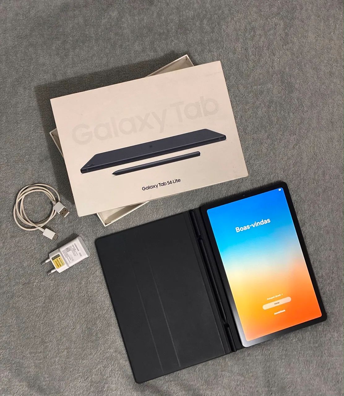 Tablet Samsung Galaxy S6 Lit 64 GB, com caneta 5 pen