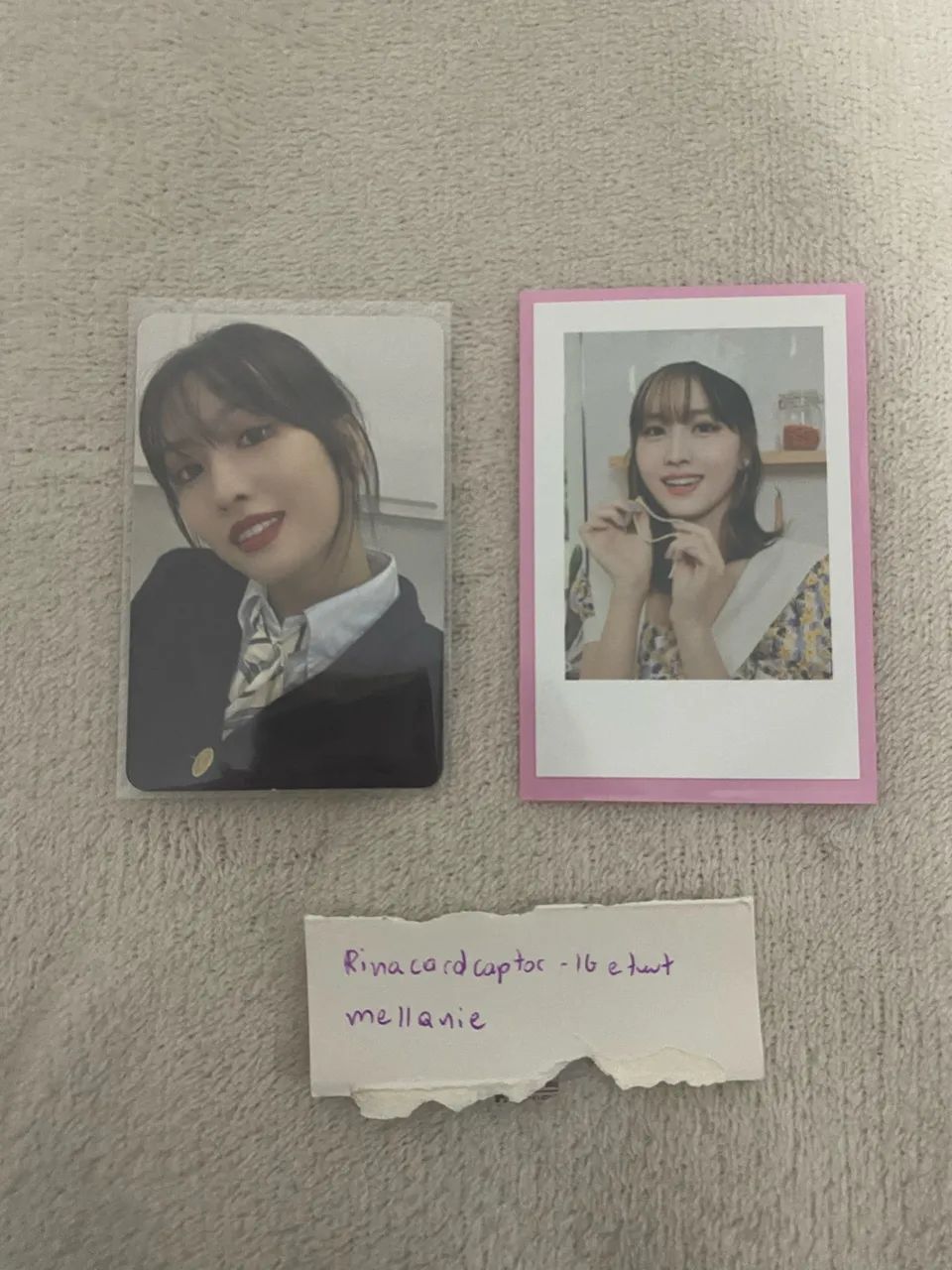 momo twice photocard oficial kpop