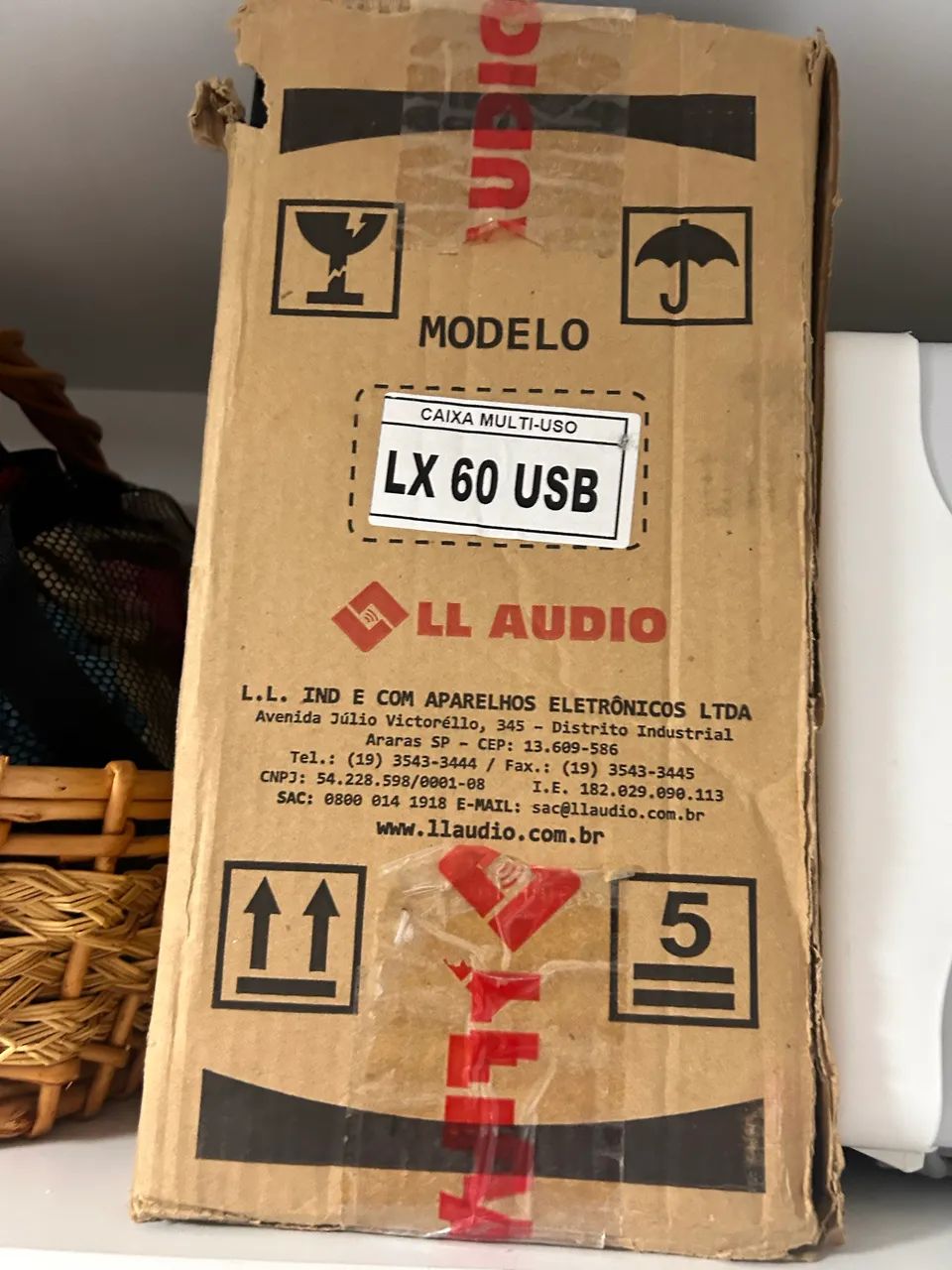 Caixa de Som Multiuso USB / Amplificador de Guitarra-Violão - Foto 5