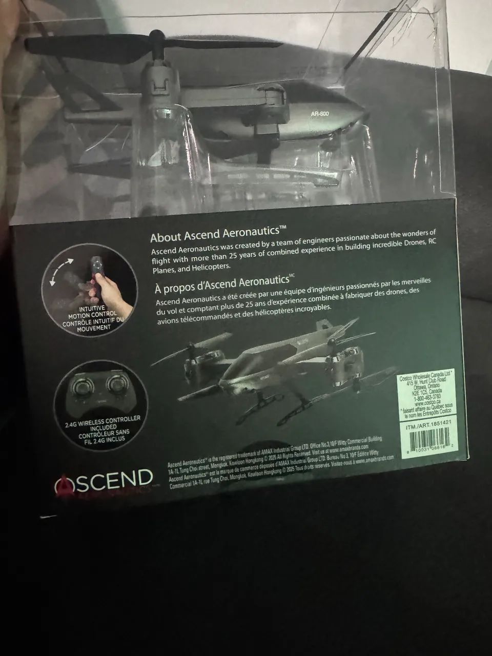 Drone vídeo HD - Ascend Aeronautics AR-800  - Foto 5