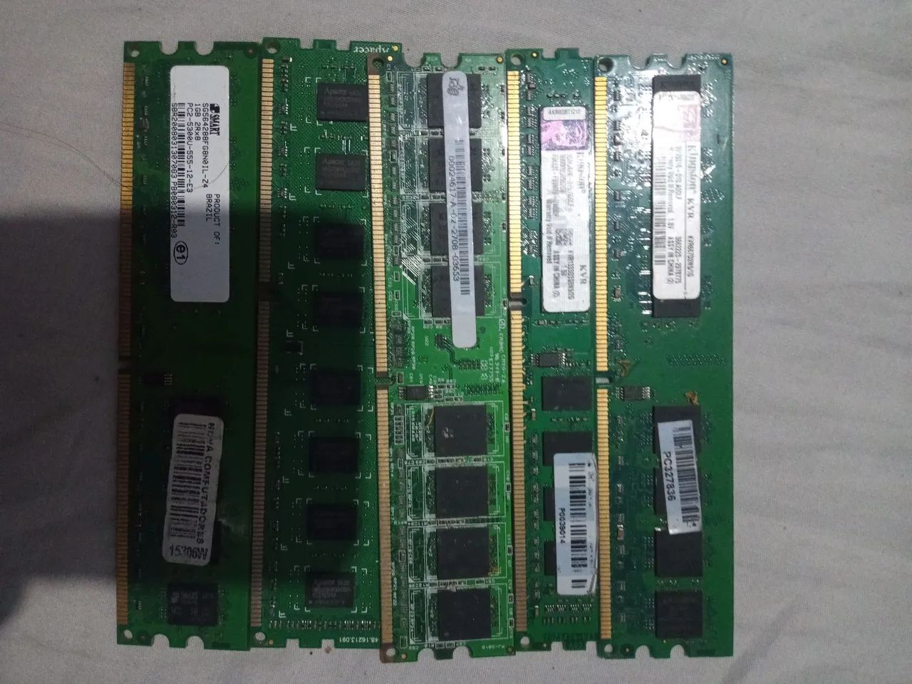 Memórias DDR2 e 3