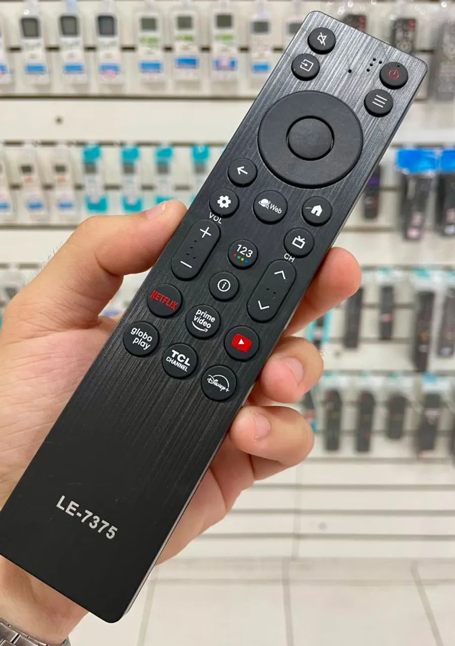 Controle TCL smart Android tv - casa do controle 