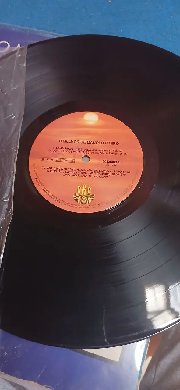 Disco vinil O melhor de Manolo Otero - Foto 3