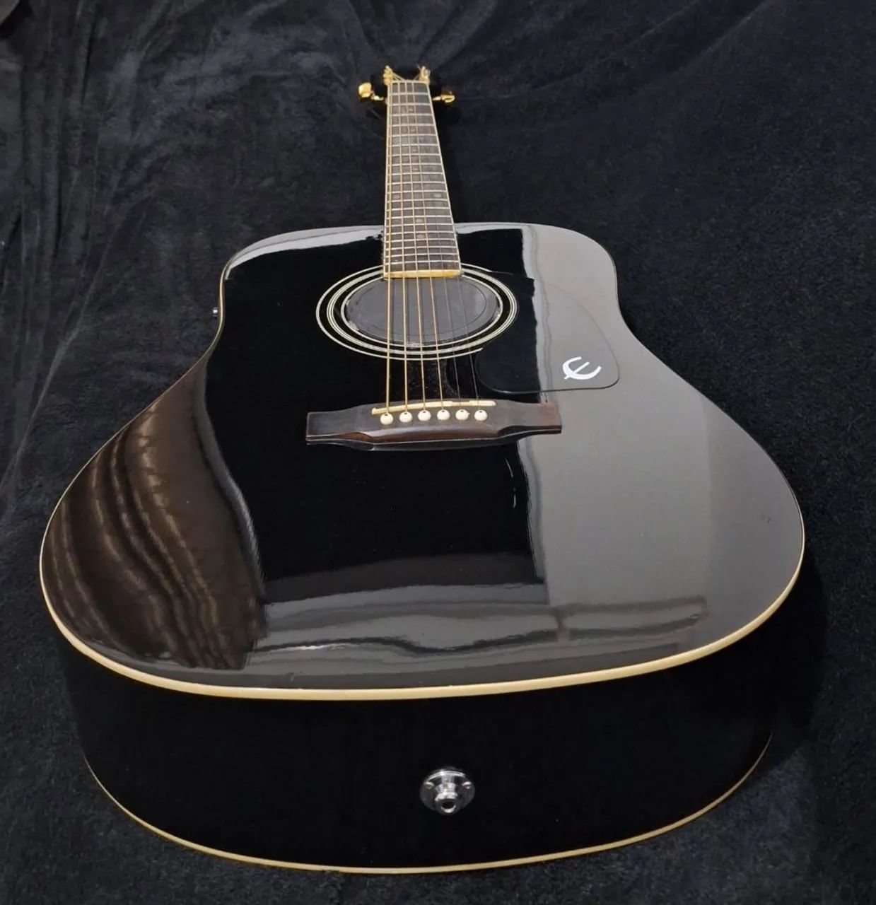 Vendo violão Epiphone. - Foto 4
