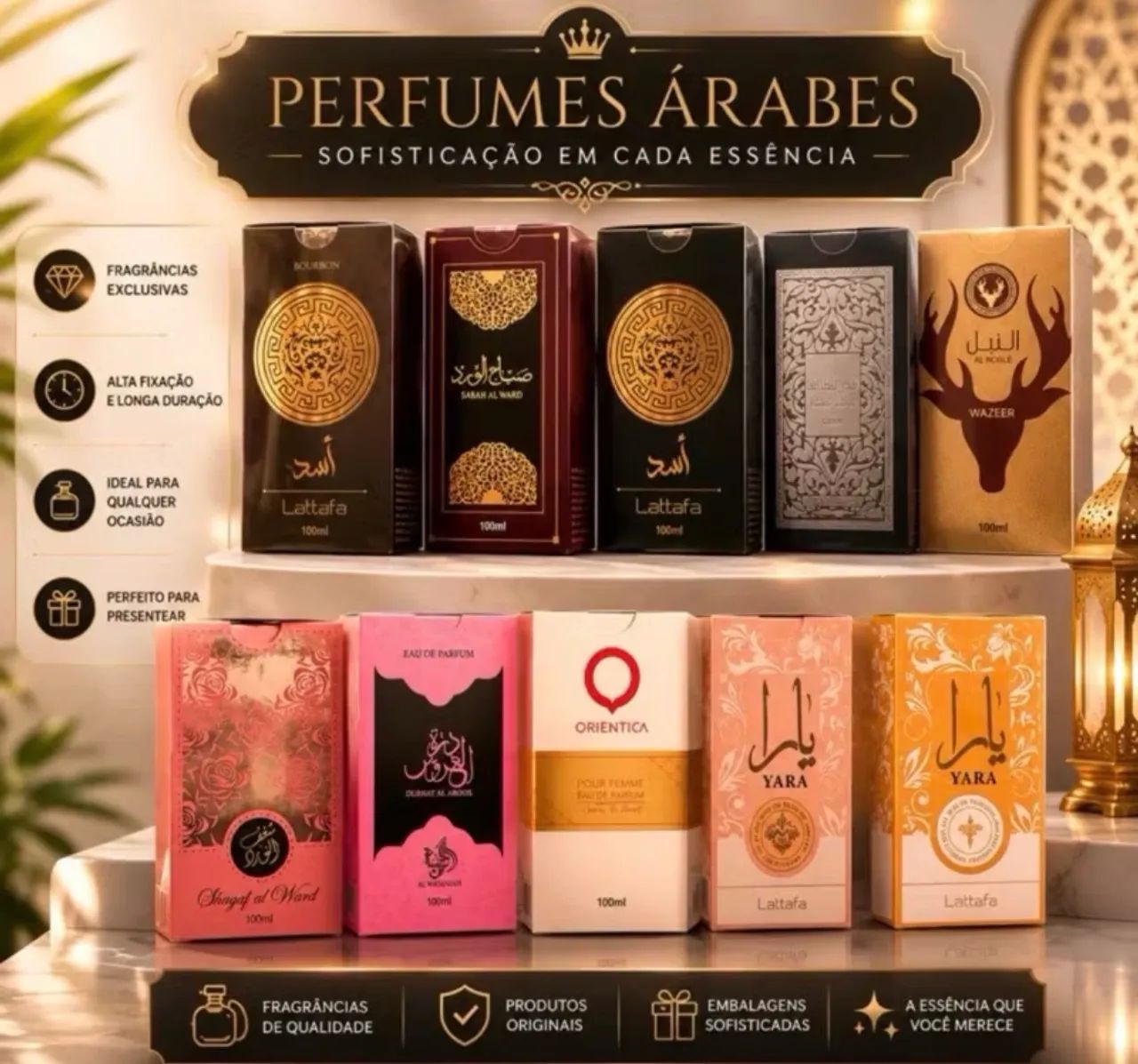 Perfumes árabes 100ml