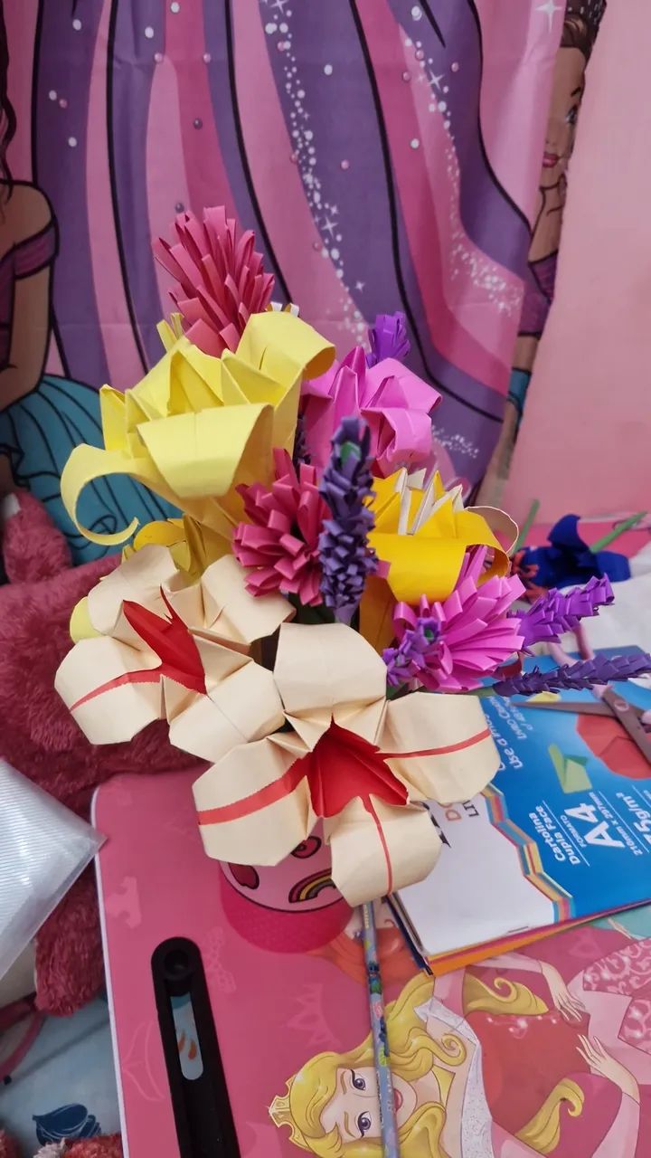 Flores de origami