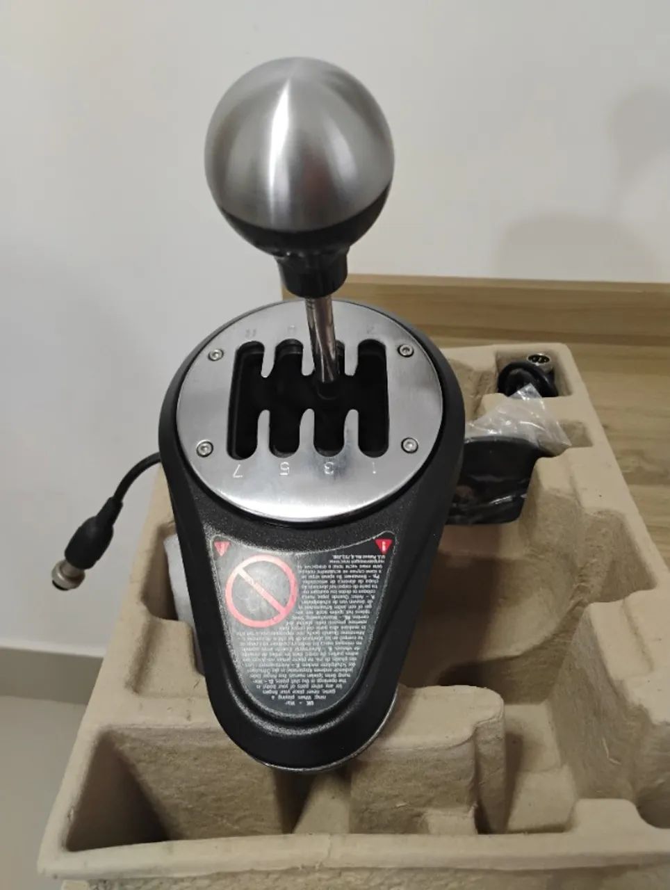Thrustmaster Shifter Th8a Add-on Câmbio Marchas (usado) - Foto 4
