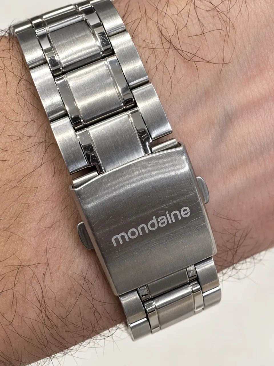 RELOGIO MONDAINE MOSTRADOR VERDE - Foto 5