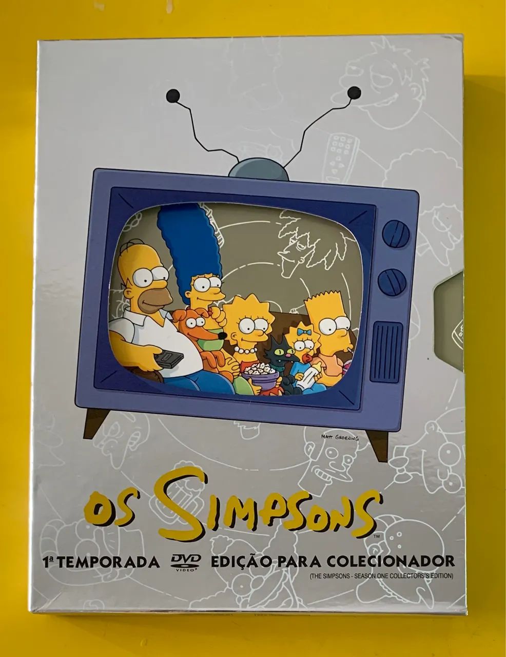 Os Simpsons-1ª até a 5ª temporada + 2 Clássicos - CDs, DVDs etc