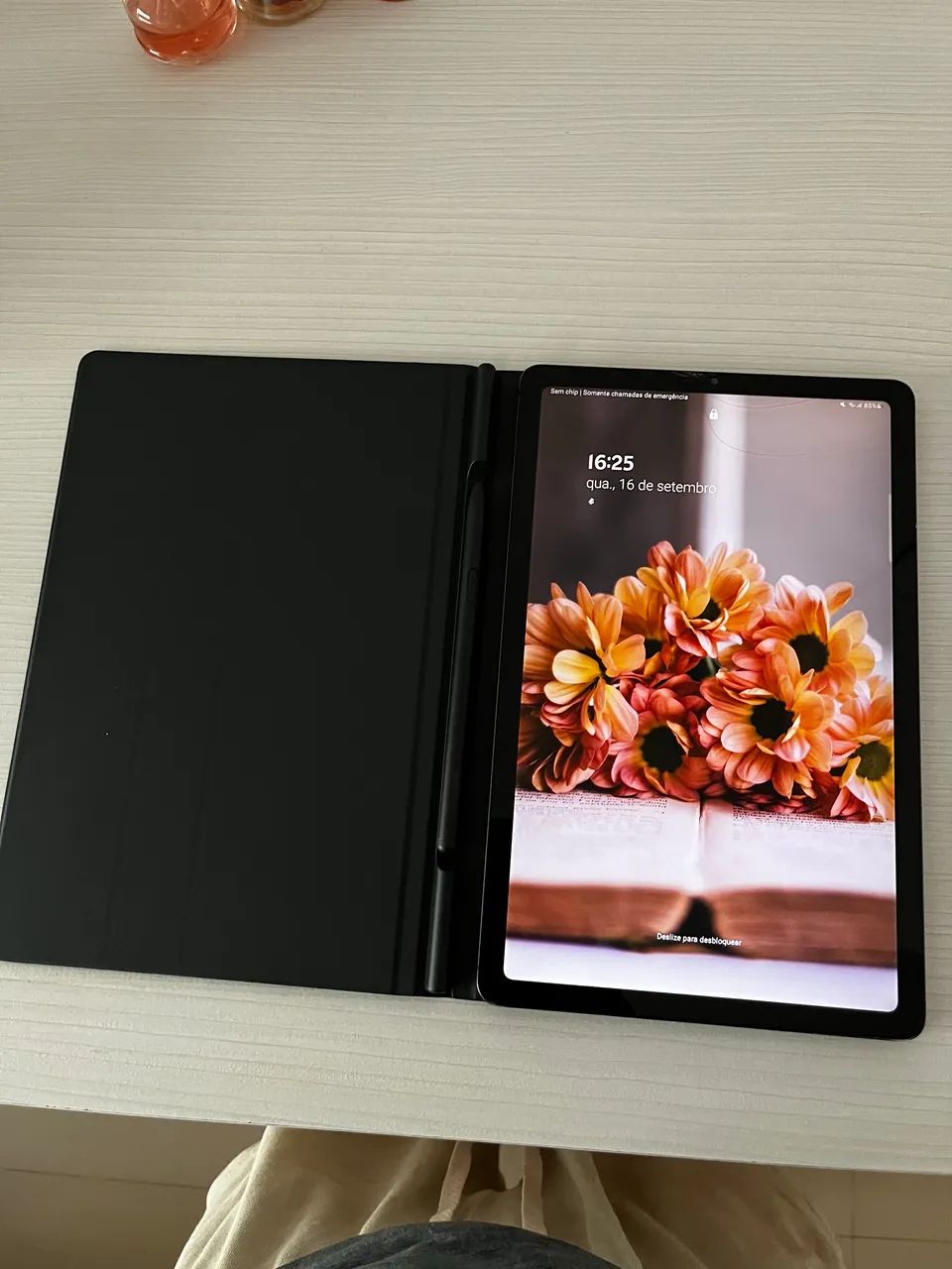 Tablet tab s6 lite (samsung) + capa e caneta (s pen) original  - Foto 5