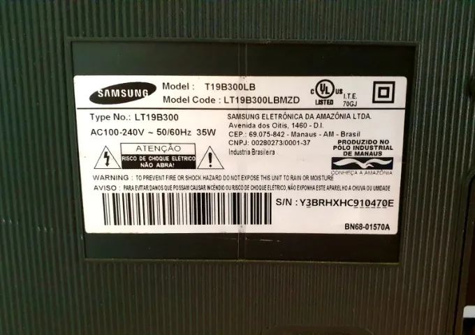 Tv Samsung T19B300LB Com Defeito - Foto 4
