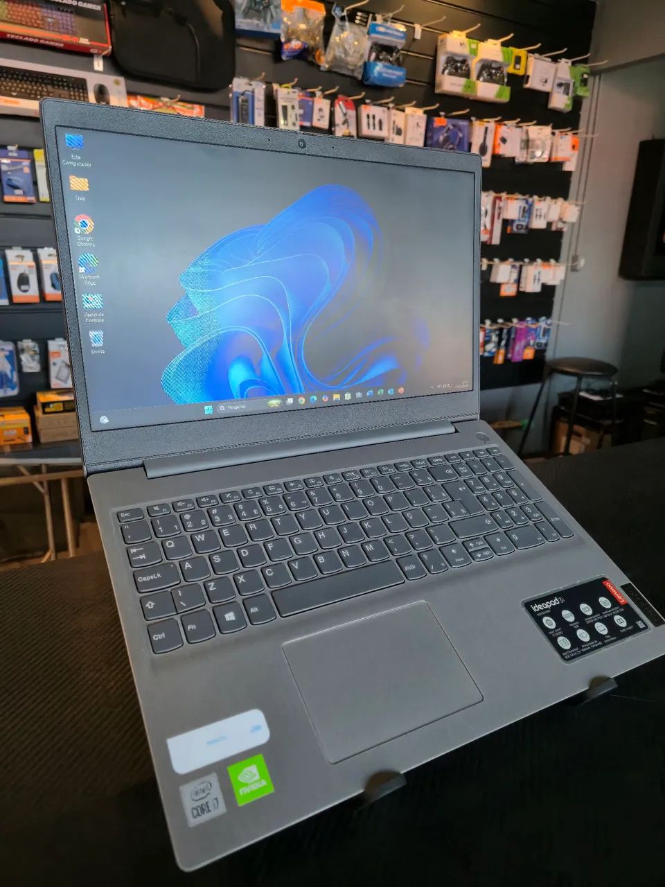 Notebook Lenovo Core i7 10ª com video - Foto 5