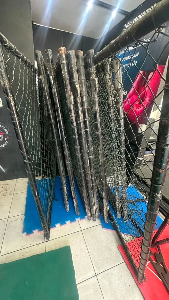 Grades de ferro 9 e um com porta  - Foto 2