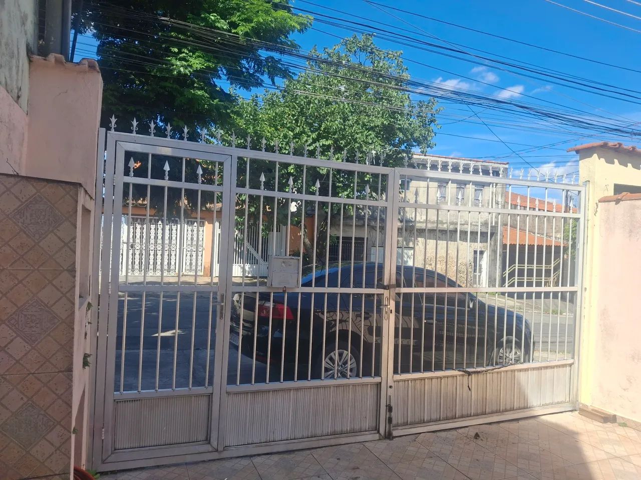 Portao de alumínio 