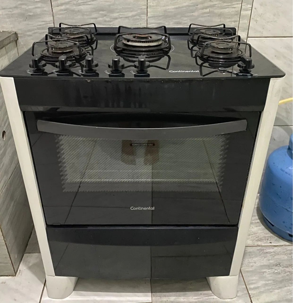 5-Burner Stove - Tempered Glass