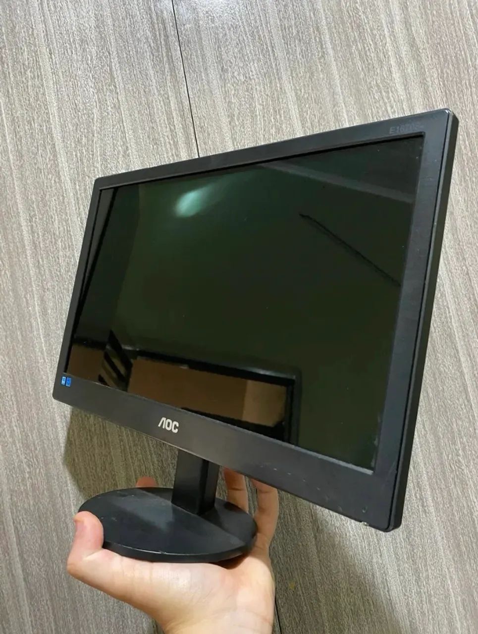 Monitor LED AOC 15.6" E1670Swu - Totalmente Novo - Foto 4