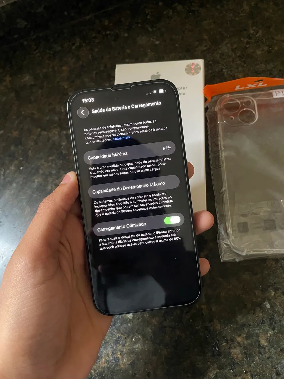 IPHONE 13 128GB PERFEITO ESTADO - Foto 4
